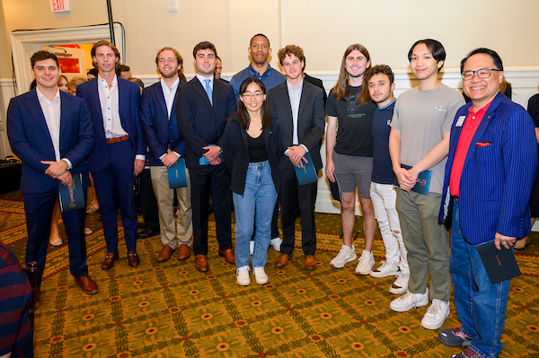 Group photo in front of Spears event