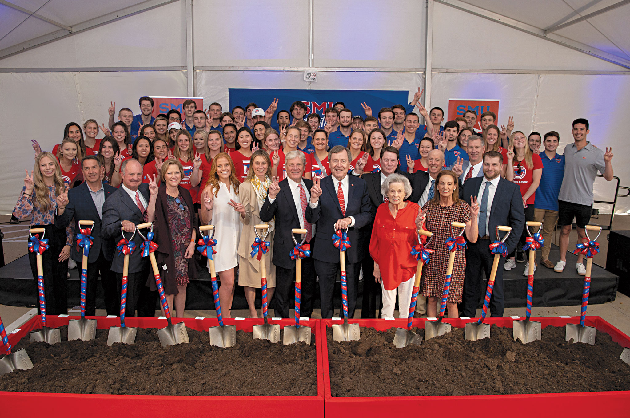 Photo of groundbreaking ceremony
