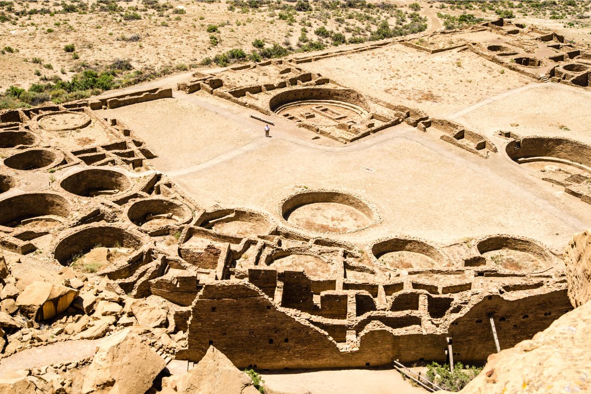 Pueblo Boniyo is the largest Great House built by Chacoans as a gathering place for visitors from throughout the region