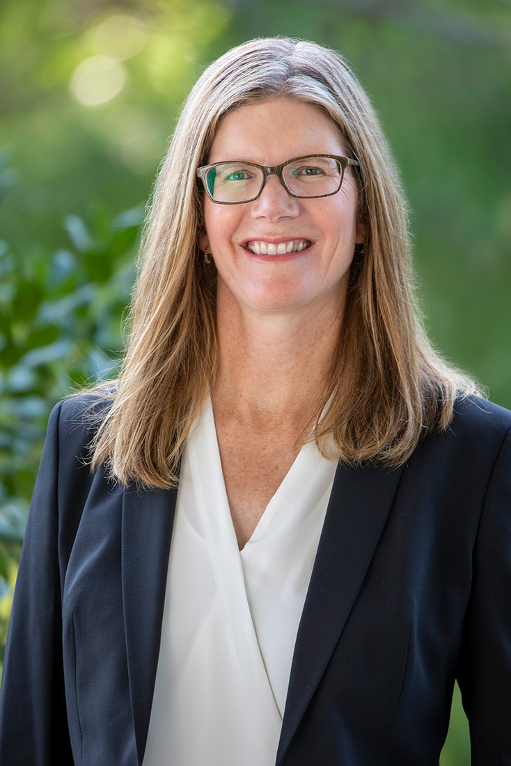 A headshot of Kathleen Smits, Lyle School of Engineering.