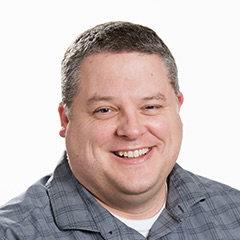 A headshot of Corey Clark, a member of the Lyle School of Engineering Faculty.