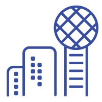 Dallas skyline icon