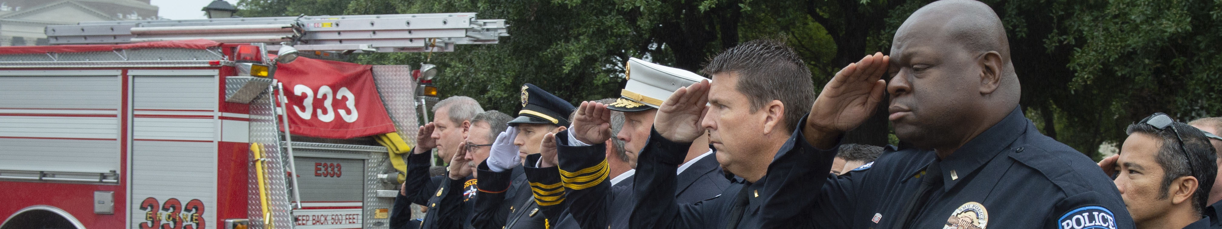 firetruck salute