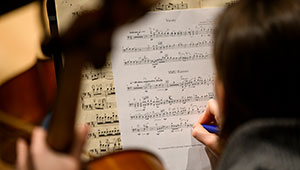 sheet of music