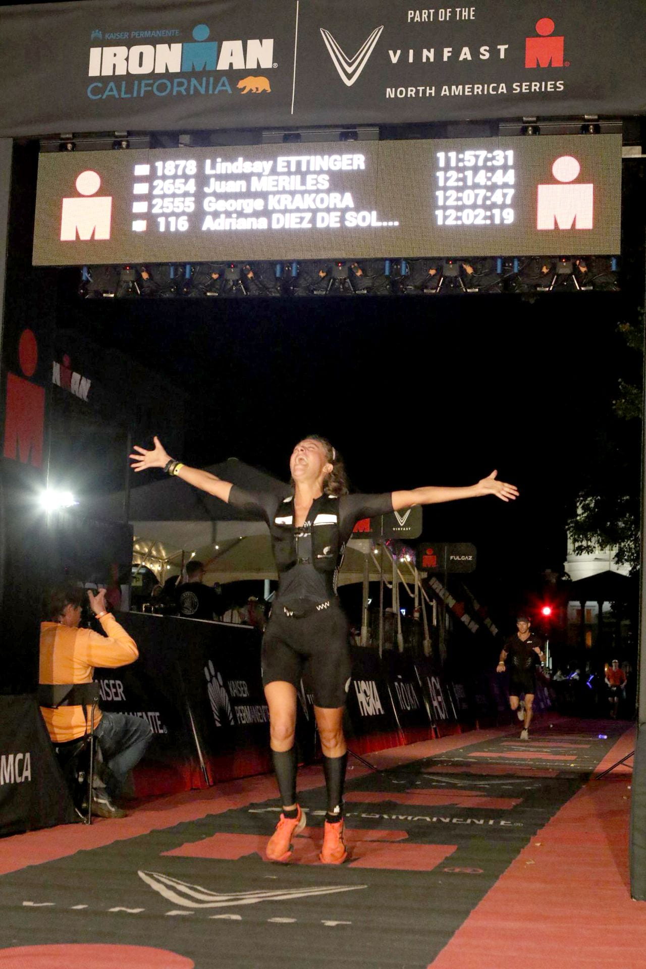 lutman - crosses finish line