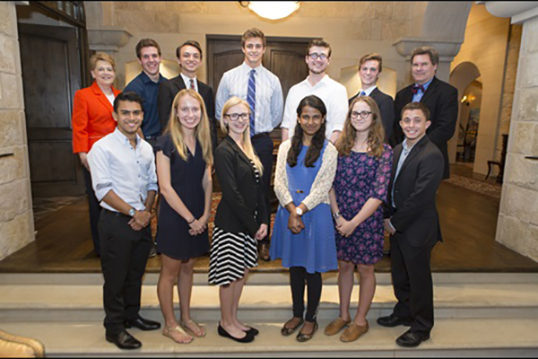 Dedman College Scholars group photo