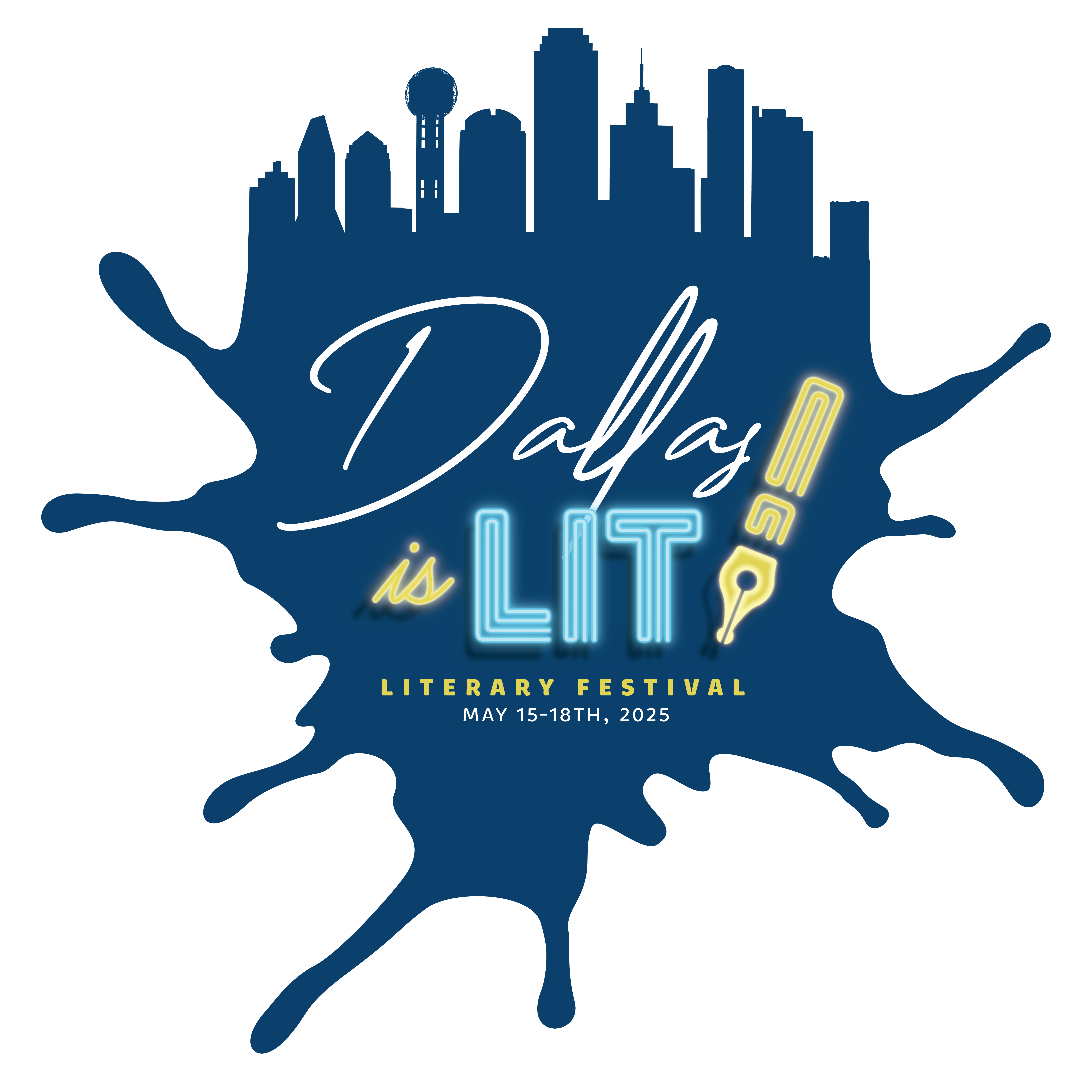 Dallas is Lit Festival Logo