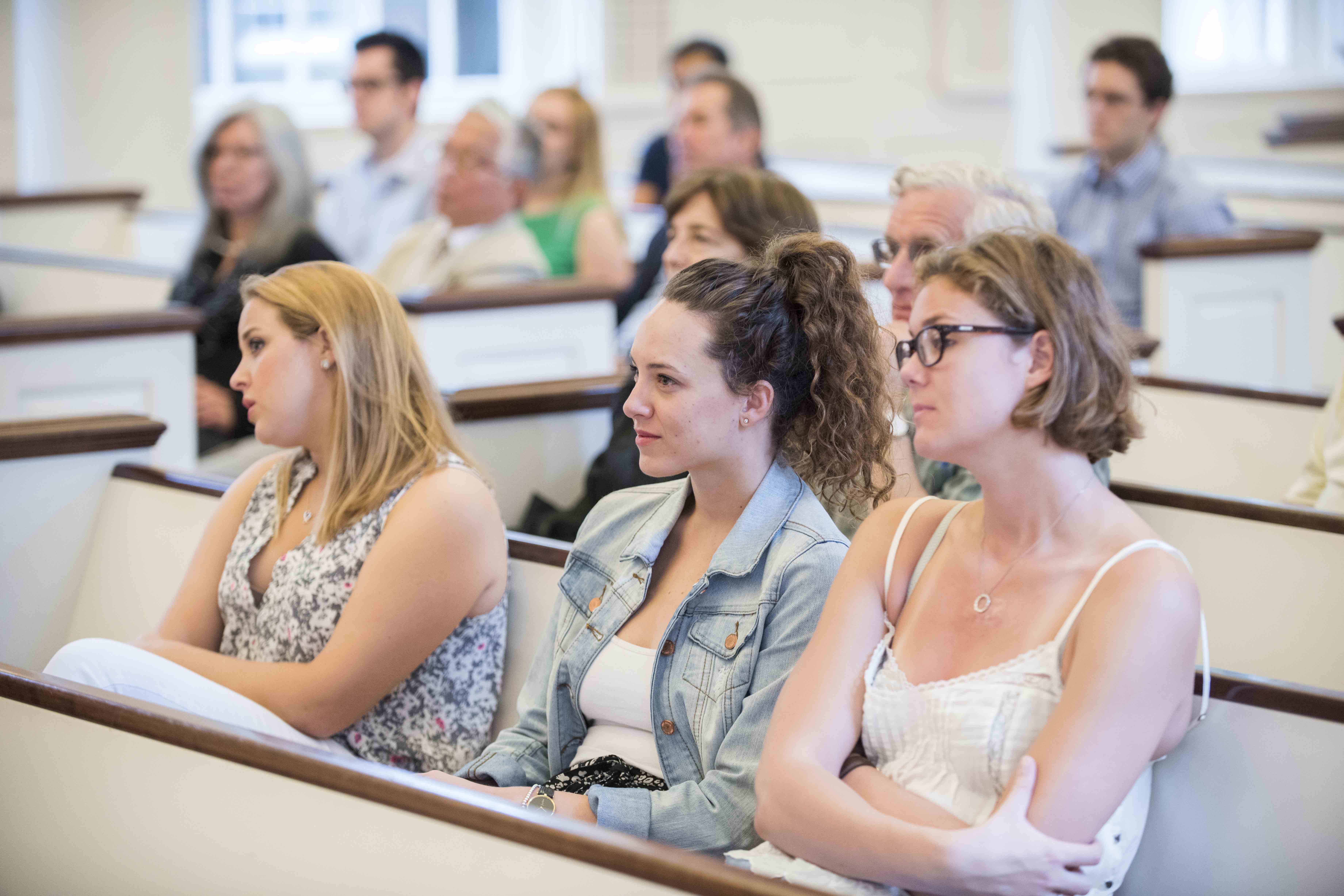 students in lecture