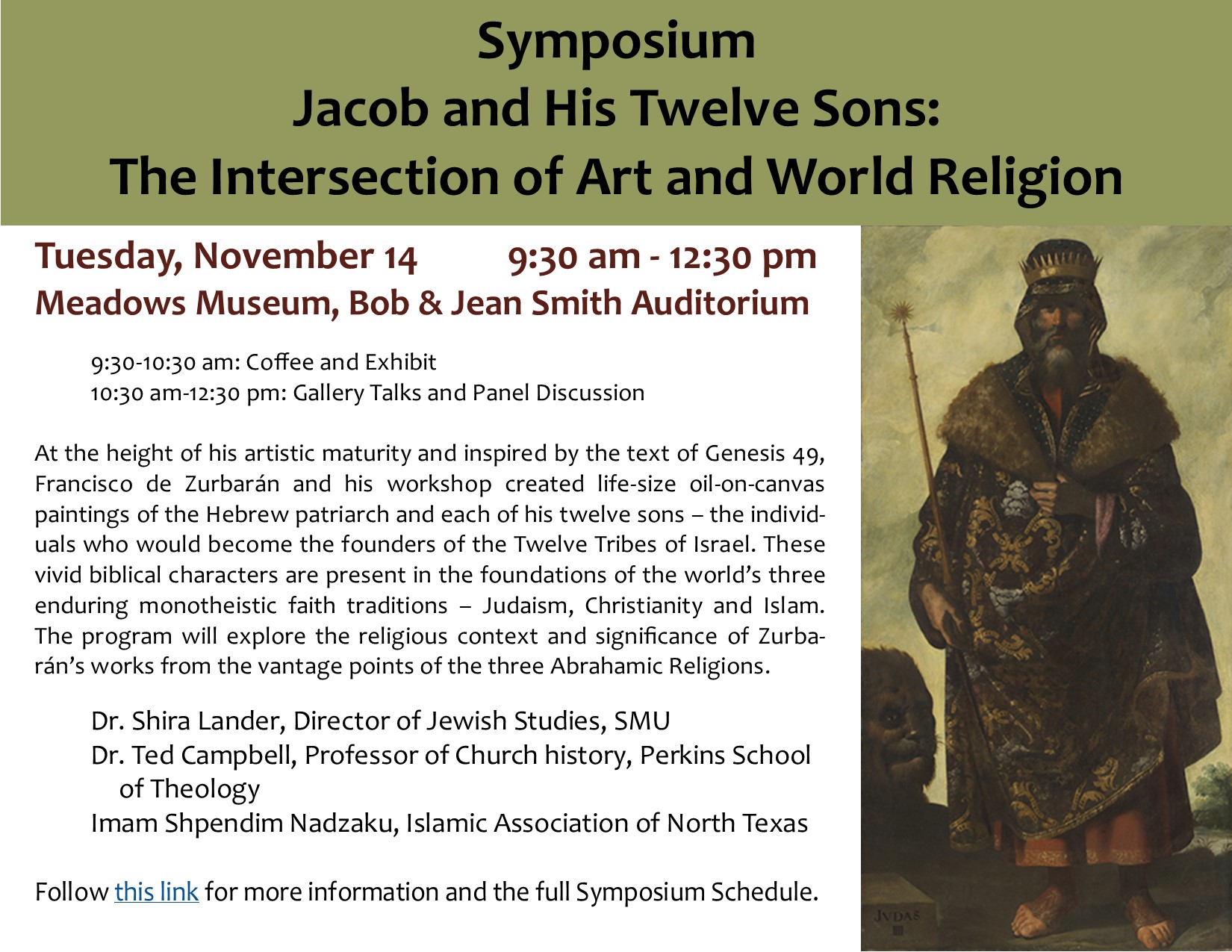 Levine lecture event poster