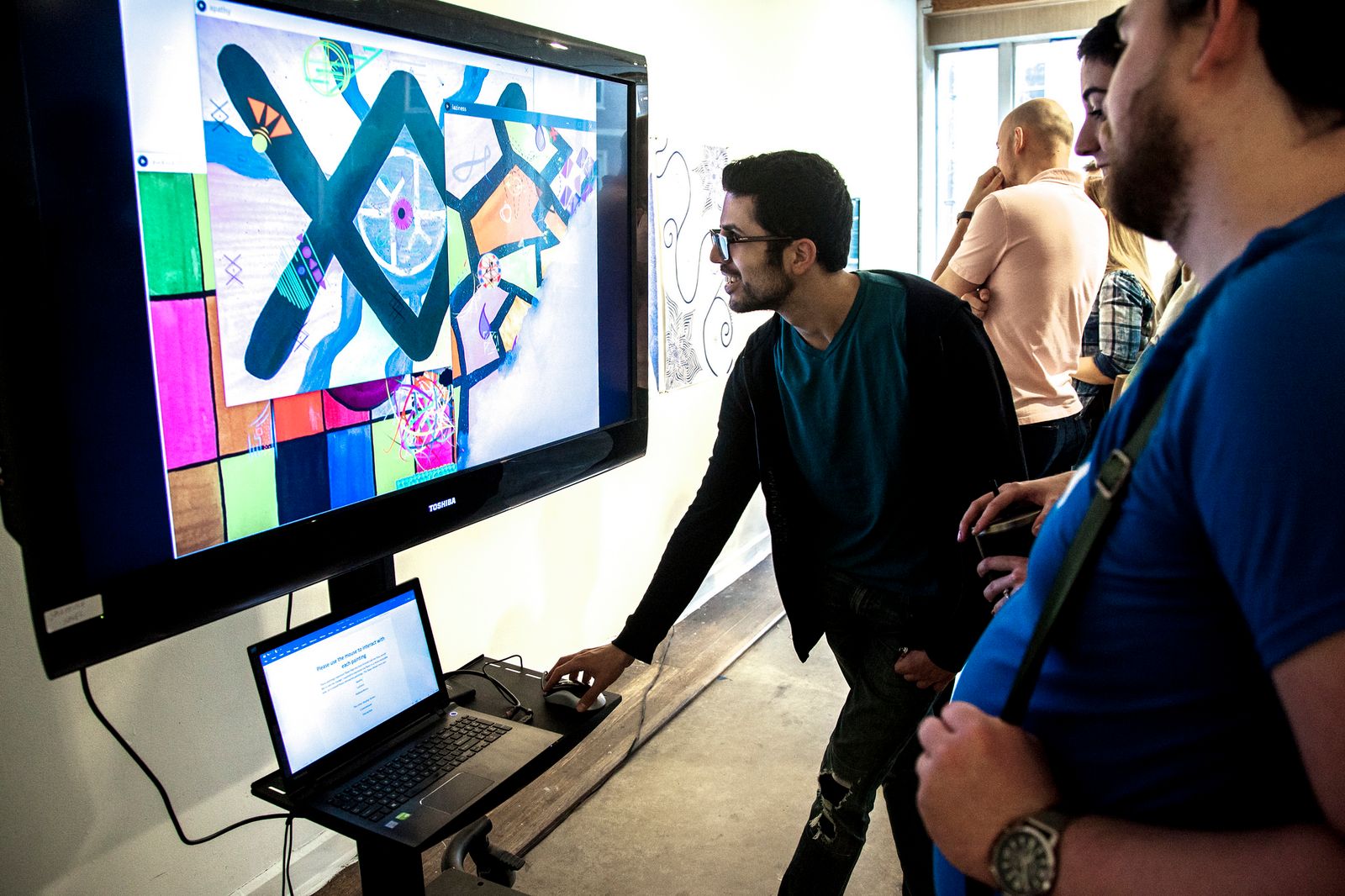 Creative computation screen