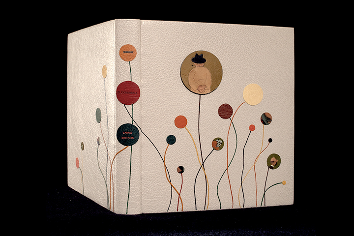 Monique Lallier colorful book binding