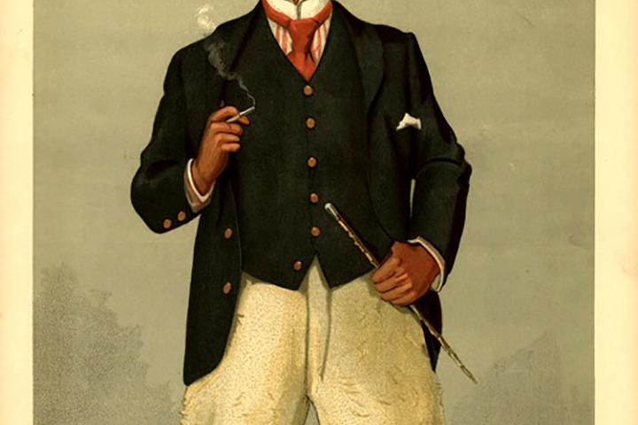 figure dressed in dress clothes