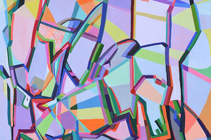 colorful lines and shapes