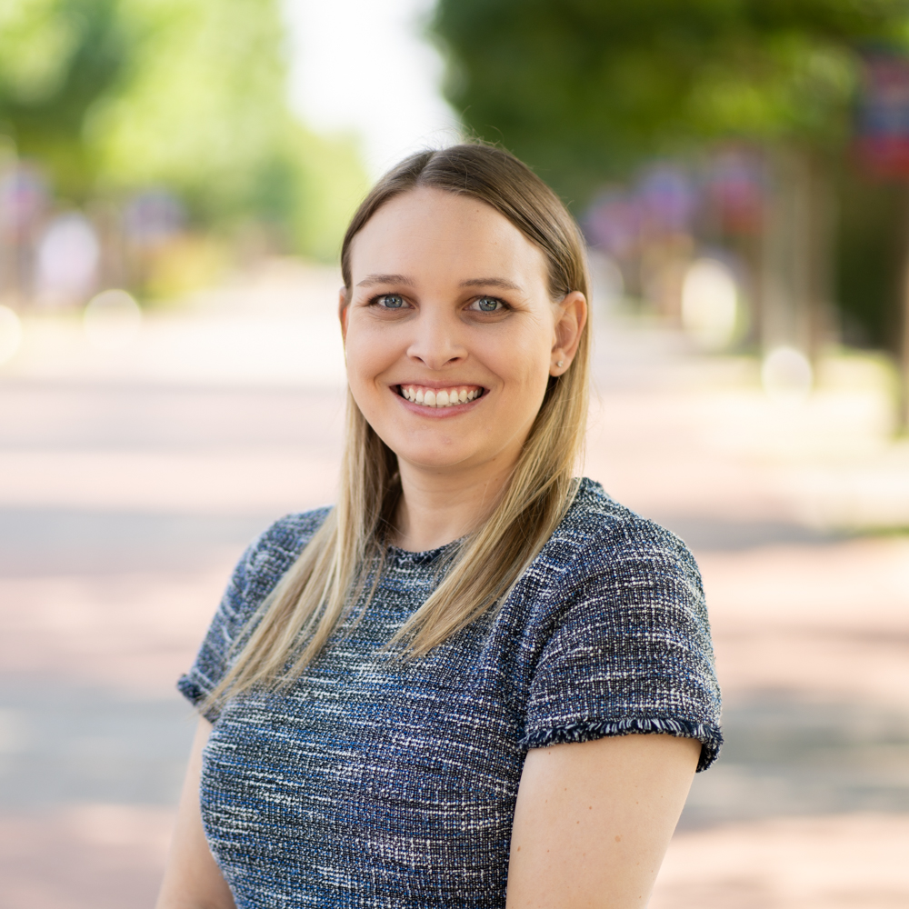 Headshot of Caroline Rydquist, Academic Advisor and Meadows Dual Admit Advisor.