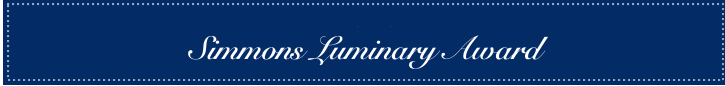 2017 Simmons Luminary Award